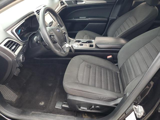 3FA6P0T90KR264540 - 2019 FORD FUSION SE BLACK photo 7