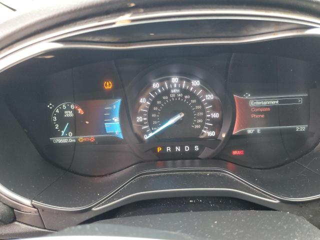 3FA6P0T90KR264540 - 2019 FORD FUSION SE BLACK photo 9