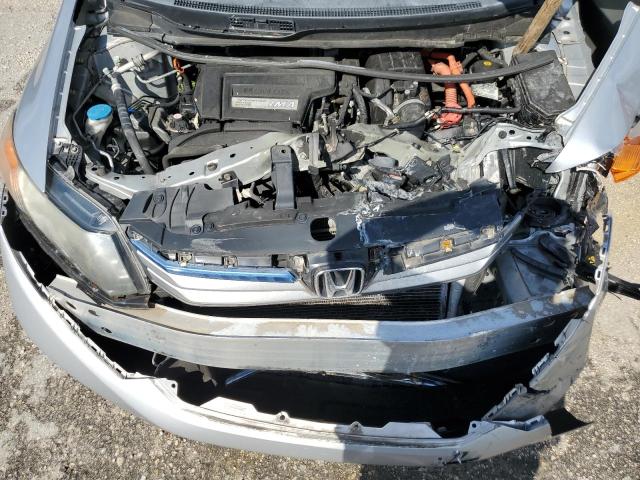 JHMFB4F39CS008862 - 2012 HONDA CIVIC HYBRID L SILVER photo 11