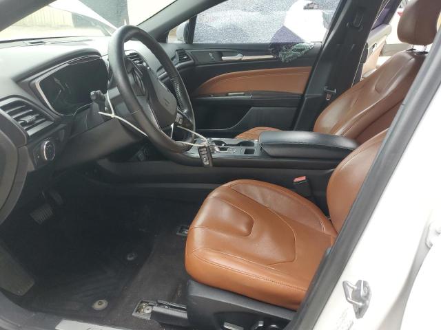3FA6P0D91KR243632 - 2019 FORD FUSION TITANIUM WHITE photo 7