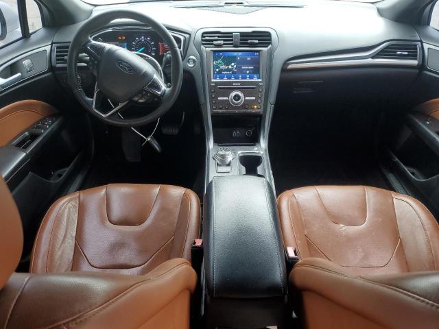 3FA6P0D91KR243632 - 2019 FORD FUSION TITANIUM WHITE photo 8