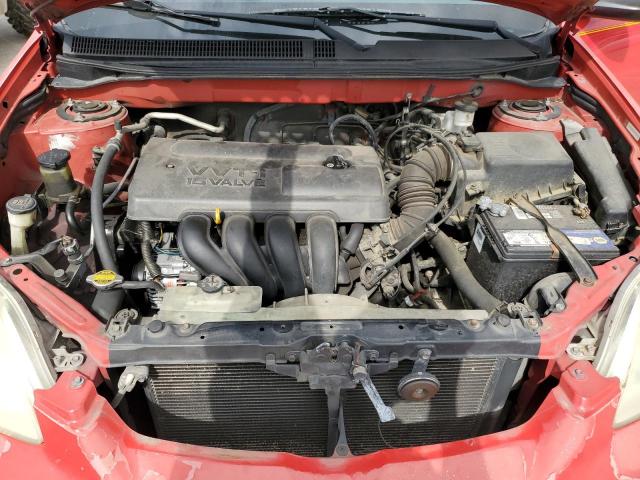 2T1KR32EX3C085903 - 2003 TOYOTA COROLLA MA XR RED photo 11