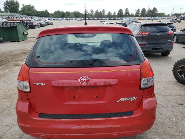 2T1KR32EX3C085903 - 2003 TOYOTA COROLLA MA XR RED photo 6