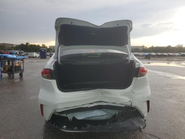 JTDEPMAE4N3024603 - 2022 TOYOTA COROLLA LE WHITE photo 6