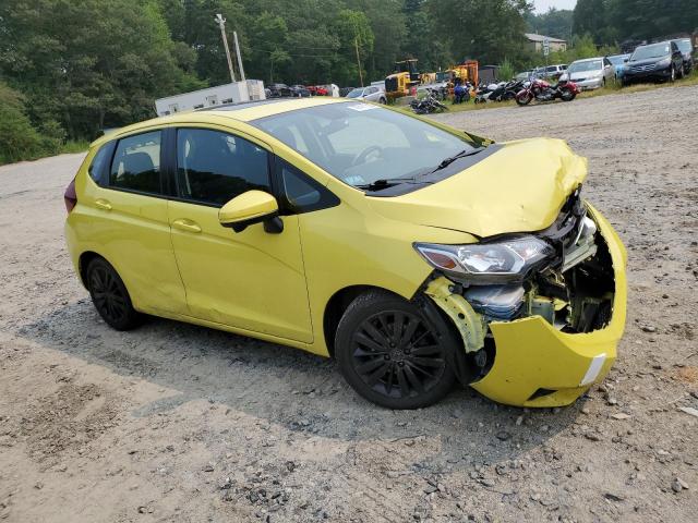 JHMGK5H79GS000549 - 2016 HONDA FIT EX ყვითელი ფოტო 4