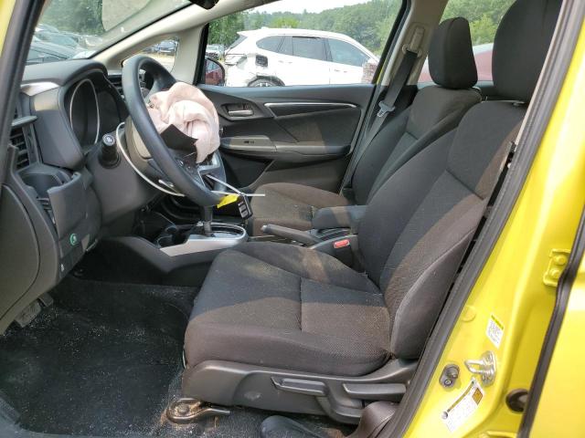 JHMGK5H79GS000549 - 2016 HONDA FIT EX ყვითელი ფოტო 7