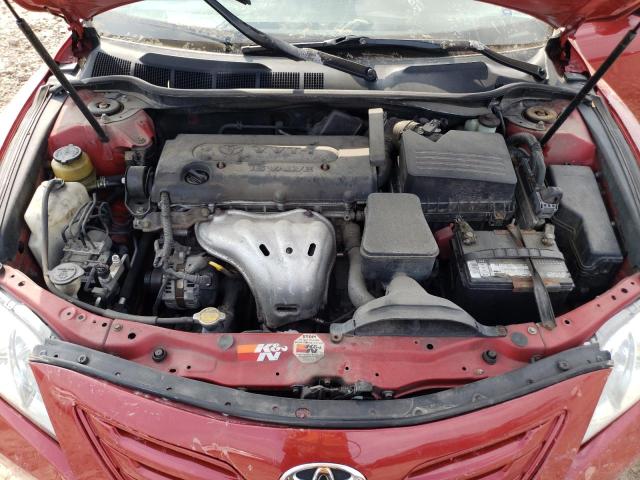 4T1BE46K57U016882 - 2007 TOYOTA CAMRY CE წითელი ფოტო 11