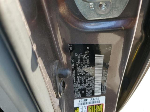 5TDKK3DC1DS358655 - 2013 TOYOTA SIENNA LE GRAY photo 14