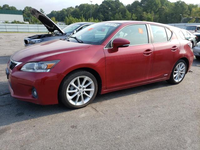 JTHKD5BH4D2161358 - 2013 LEXUS CT 200 RED photo 1