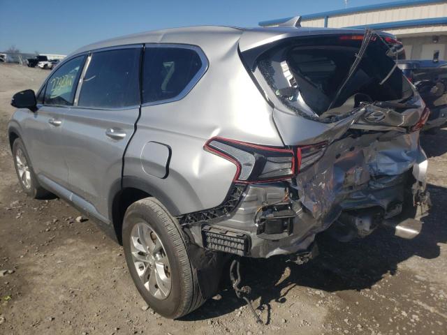 5NMS33AD1LH270426 - 2020 HYUNDAI SANTA FE SEL SILVER photo 2