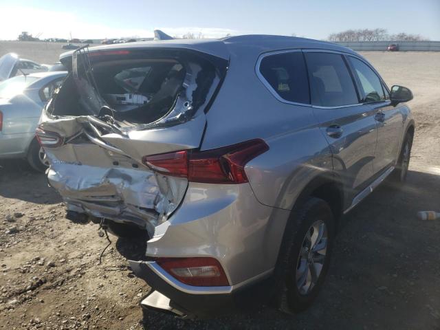 5NMS33AD1LH270426 - 2020 HYUNDAI SANTA FE SEL SILVER photo 3