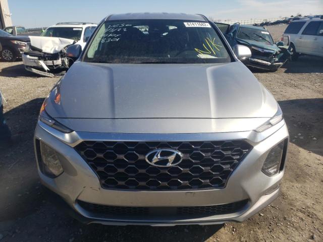 5NMS33AD1LH270426 - 2020 HYUNDAI SANTA FE SEL SILVER photo 5