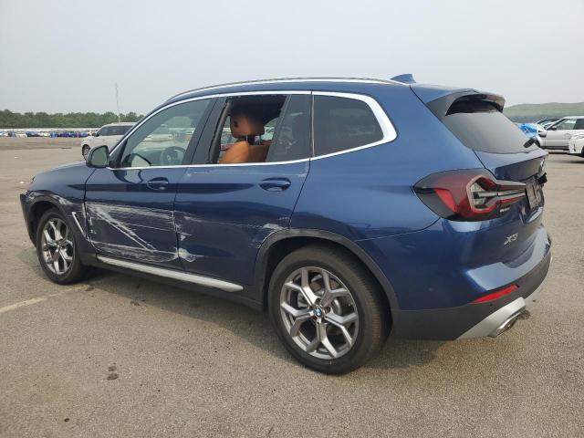 5UX53DP04R9T92868 - 2024 BMW X3 XDRIVE30I BLUE photo 2