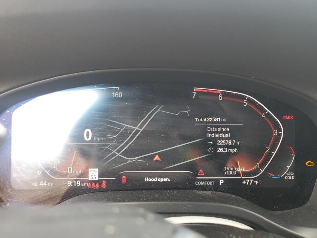 5UX53DP04R9T92868 - 2024 BMW X3 XDRIVE30I BLUE photo 9