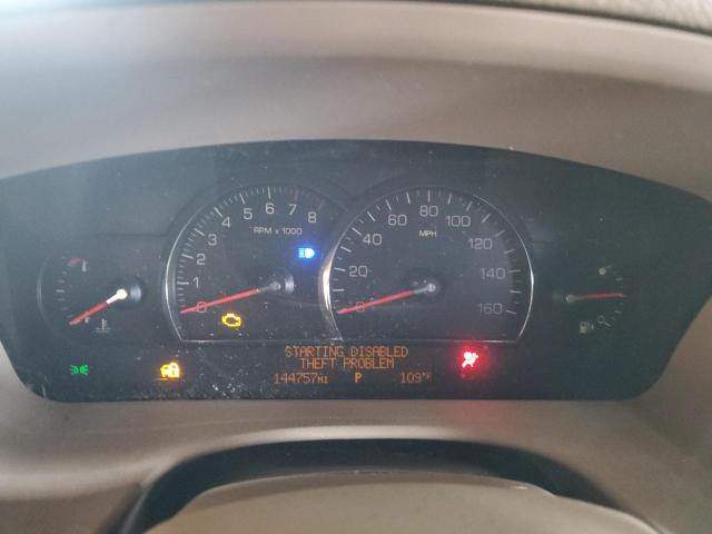 1G6DW677850236461 - 2005 CADILLAC STS WHITE photo 9