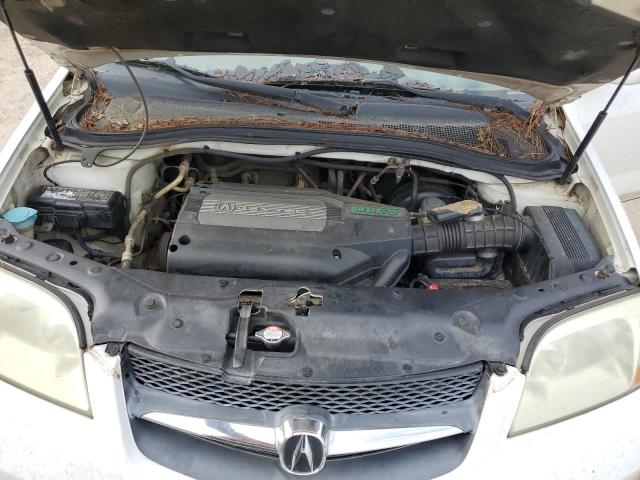 2HNYD18242H505745 - 2002 ACURA MDX WHITE photo 11