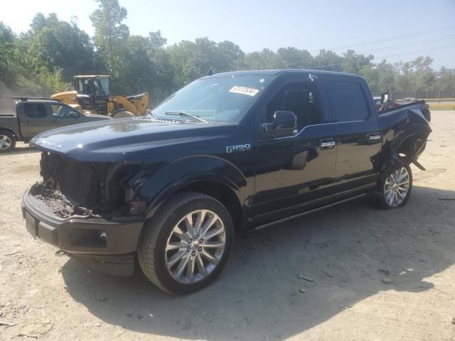 1FTEW1EG7JFA57536 - 2018 FORD F150 SUPERCREW BLACK photo 1