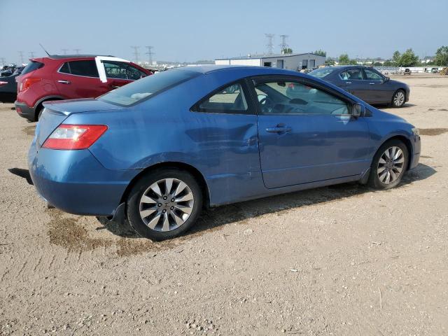 2HGFG12899H501753 - 2009 HONDA CIVIC EX BLUE photo 3
