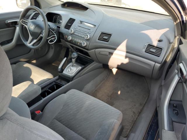 2HGFG12899H501753 - 2009 HONDA CIVIC EX BLUE photo 8