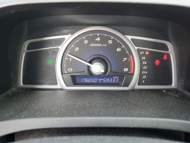 2HGFG12899H501753 - 2009 HONDA CIVIC EX BLUE photo 9