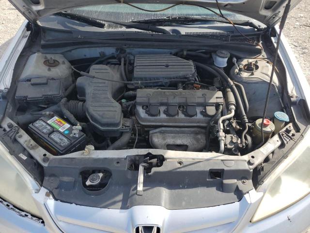 2HGES163X4H594932 - 2004 HONDA CIVIC DX VP SILVER photo 11