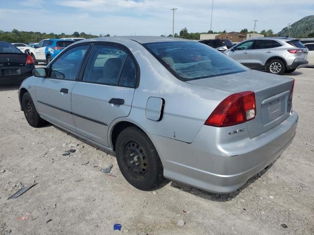 2HGES163X4H594932 - 2004 HONDA CIVIC DX VP SILVER photo 2