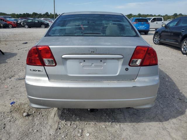 2HGES163X4H594932 - 2004 HONDA CIVIC DX VP SILVER photo 6