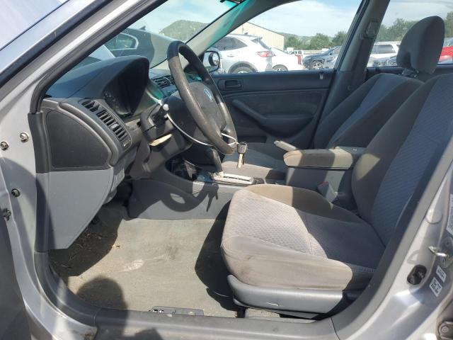 2HGES163X4H594932 - 2004 HONDA CIVIC DX VP SILVER photo 7