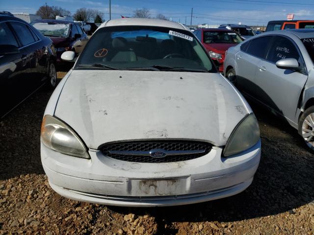 1FAFP53UX3A150896 - 2003 FORD TAURUS SE WHITE photo 5