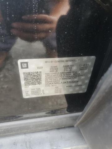 1GKKNKLA1KZ213214 - 2019 GMC ACADIA SLE BLACK photo 13