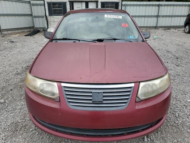 1G8AJ54F75Z132151 - 2005 SATURN ION LEVEL 2 勃艮第红 照片 5
