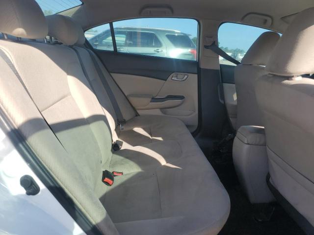 2HGFB2F51DH563225 - 2013 HONDA CIVIC LX WHITE photo 10