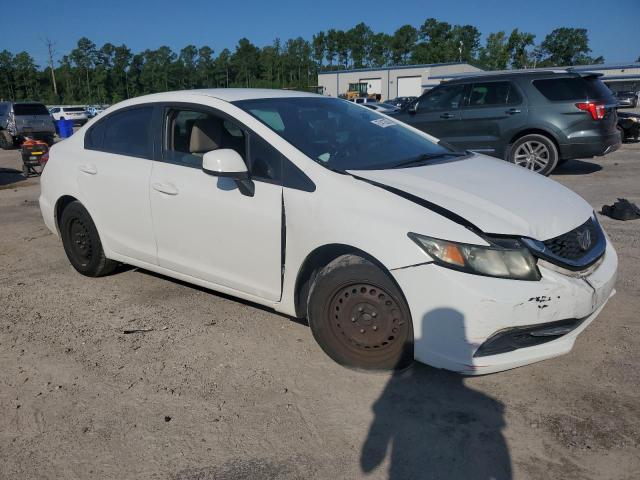 2HGFB2F51DH563225 - 2013 HONDA CIVIC LX WHITE photo 4