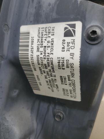 1G8AJ52F23Z151190 - 2003 SATURN ION LEVEL 2 GREEN photo 12