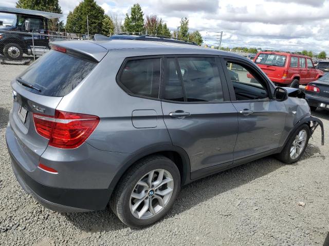 5UXWX7C50E0E81477 - 2014 BMW X3 XDRIVE35I SILVER photo 3