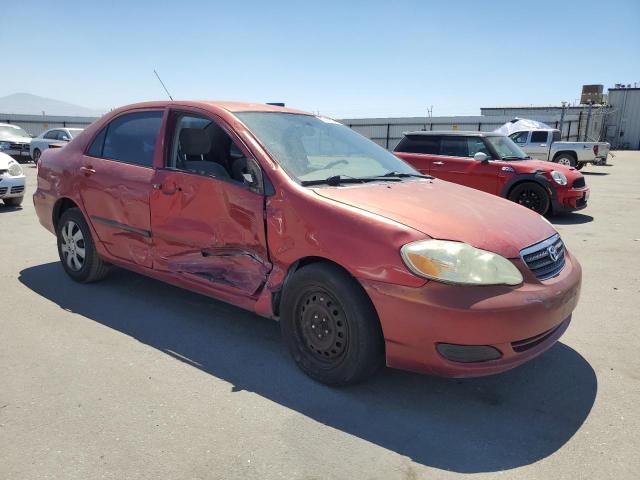 JTDBR32E570113199 - 2007 TOYOTA COROLLA CE RED photo 4