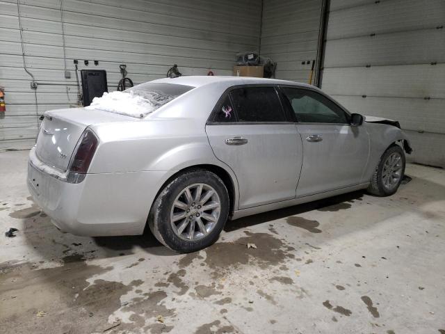 2C3CCACG1CH252864 - 2012 CHRYSLER 300 LIMITED SILVER photo 3