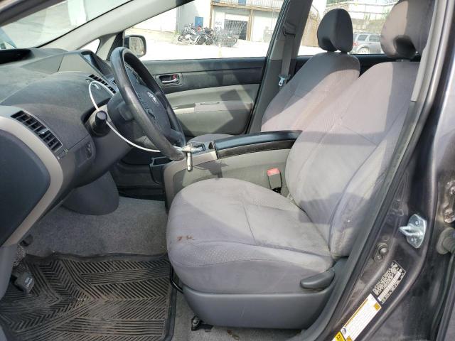 JTDKB20U283360589 - 2008 TOYOTA PRIUS CHARCOAL photo 7