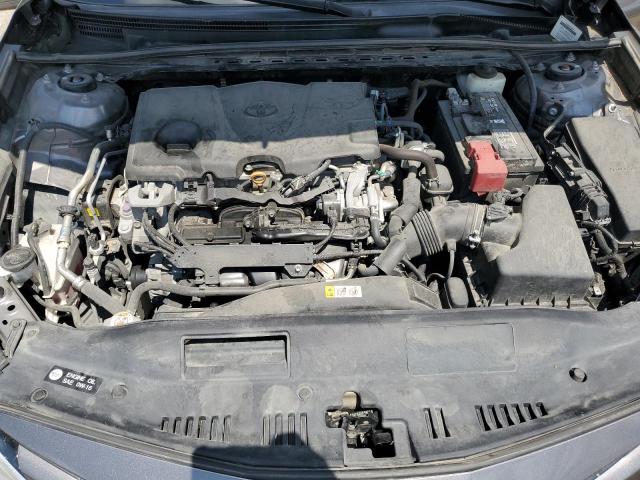 4T1B11HK3JU142835 - 2018 TOYOTA CAMRY L GRAY photo 11