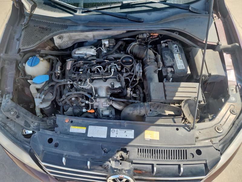 1VWCN7A37DC034356 - 2013 VOLKSWAGEN PASSAT SEL Բորդո լուսանկար 11