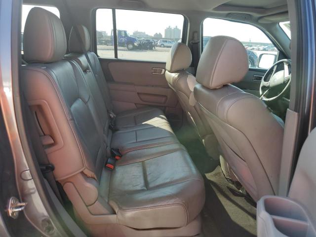 5FNYF3H57FB025605 - 2015 HONDA PILOT EXL GRAY photo 10