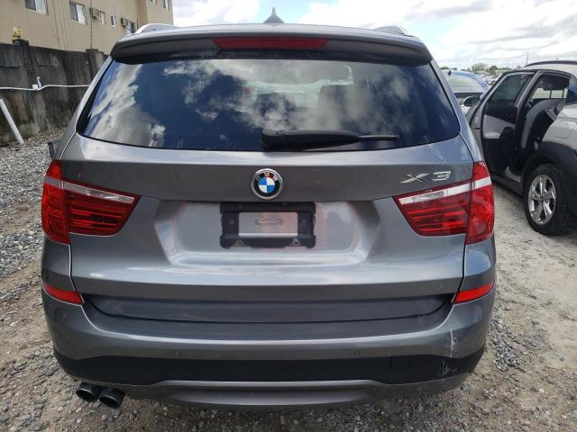 5UXWX9C33H0T20472 - 2017 BMW X3 XDRIVE28I GRAY photo 6