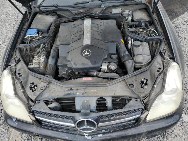 WDDDJ75X46A011640 - 2006 MERCEDES-BENZ CLS 500C BLACK photo 11