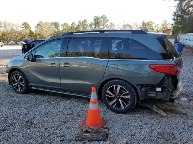 5FNRL6H96JB026867 - 2018 HONDA ODYSSEY ELITE GRAY photo 2