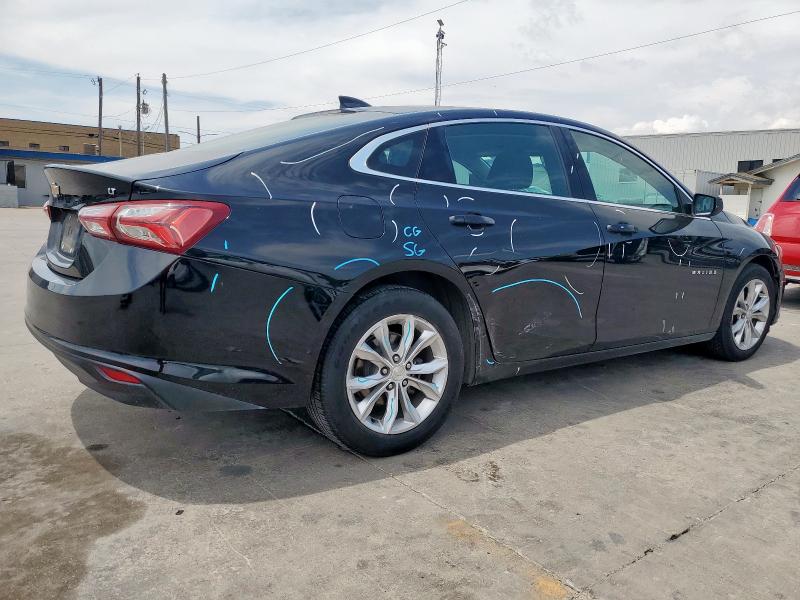 1G1ZD5ST9KF158202 - 2019 CHEVROLET MALIBU LT BLACK photo 3