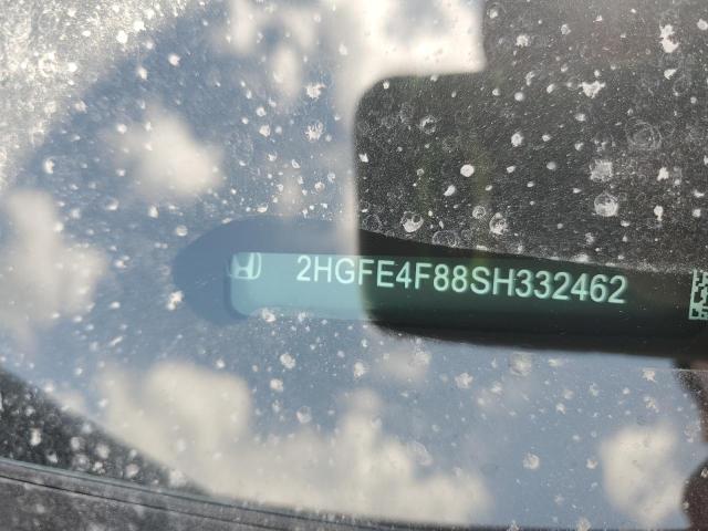 2HGFE4F88SH332462 - 2025 HONDA CIVIC SPORT RED photo 13