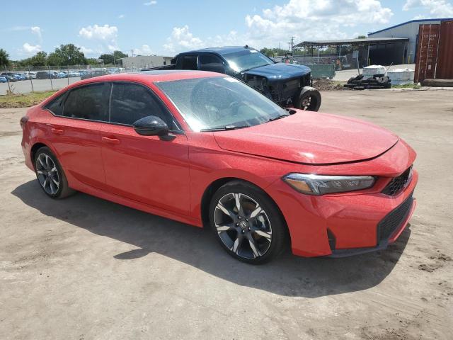 2HGFE4F88SH332462 - 2025 HONDA CIVIC SPORT RED photo 4