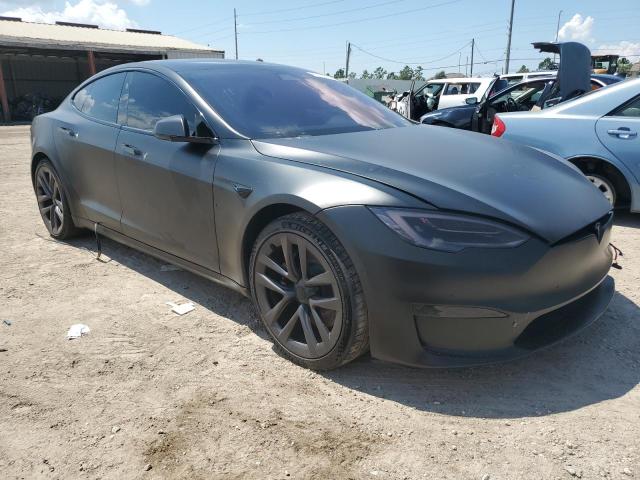 5YJSA1E56MF429117 - 2021 TESLA MODEL S Negro foto 4