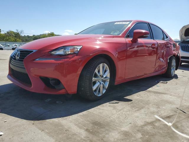 JTHBA1D25G5008856 - 2016 LEXUS IS 200T RED photo 1