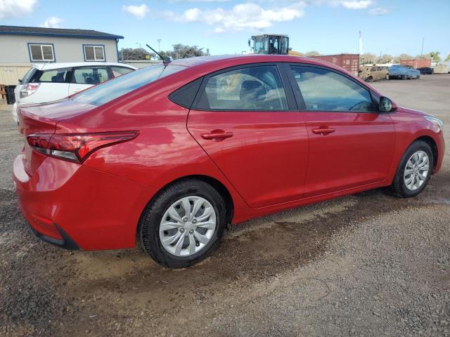 3KPC24A64ME143418 - 2021 HYUNDAI ACCENT SE RED photo 3